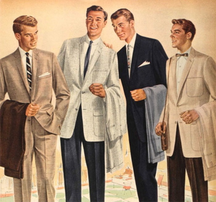 Xu hướng phong cách casual của những thập niên 1950